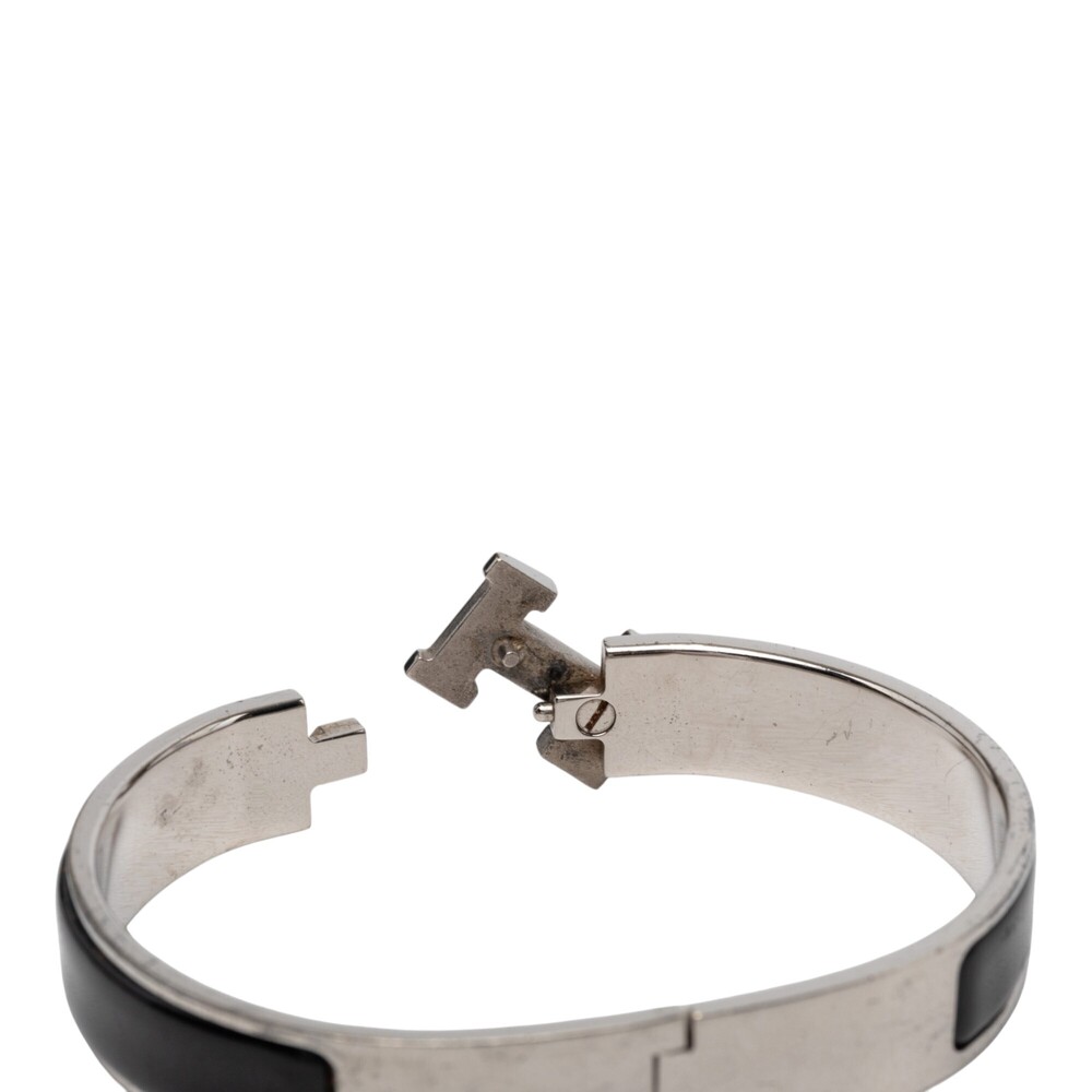 Pre-Loved Hermes Narrow Enamel Clic H Bracelet PM - Picture 5 of 5
